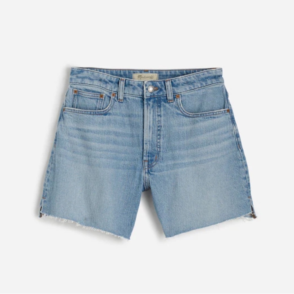 Madewell Light Wash Denim Jean Shorts